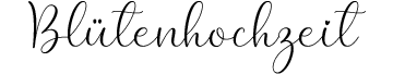 Blütenhochzeit Logo